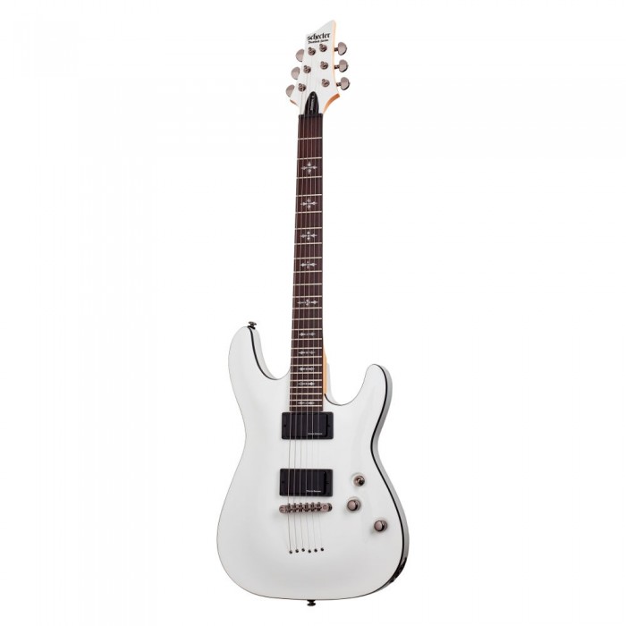 Schecter Demon-6 Elektro Gitar (Vintage White)