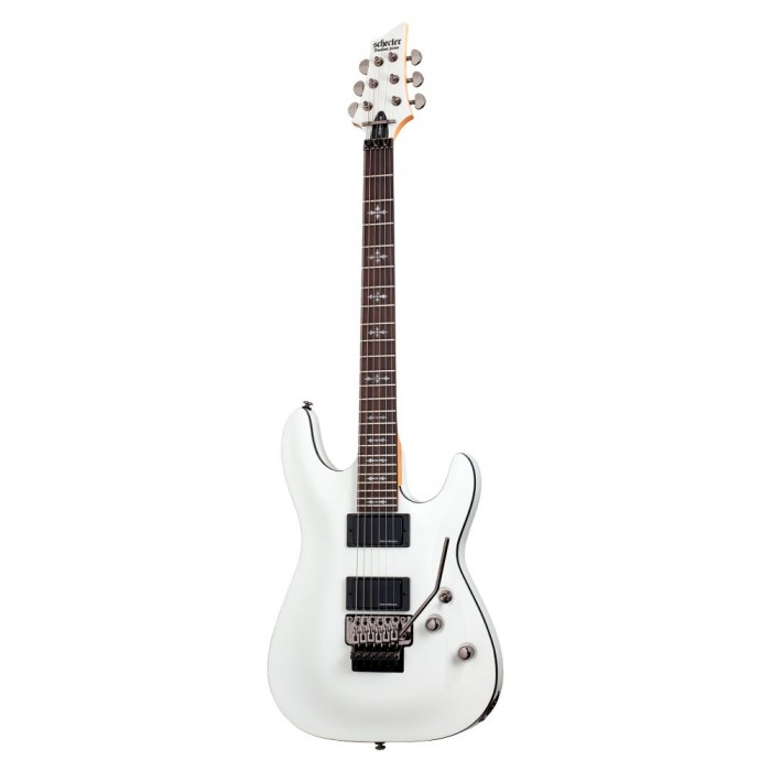 Schecter Demon-6 FR Elektro Gitar (Vintage White)