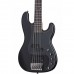 Schecter Diamond-P Custom-5 Active Bas Gitar (Satin Black)