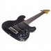 Schecter Diamond-P Custom-5 Active Bas Gitar (Satin Black)