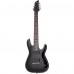 Schecter Hellraiser C-7 7 Telli Elektro Gitar (Siyah)