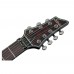 Schecter Hellraiser C-7 FR S 7 Telli Elektro Gitar (Black Cherry)