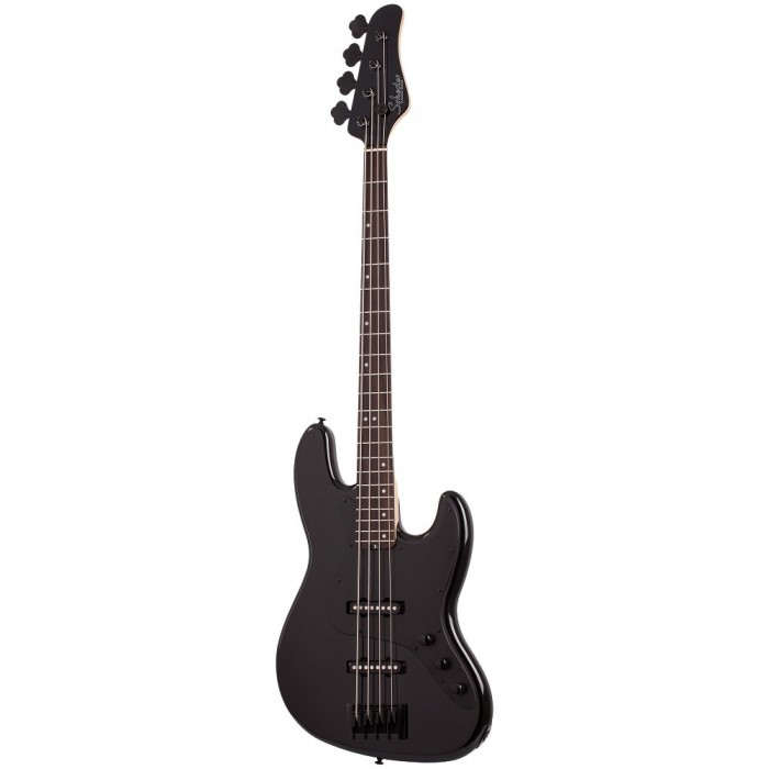 Schecter J-4 Bass Gitar (Gloss Black)