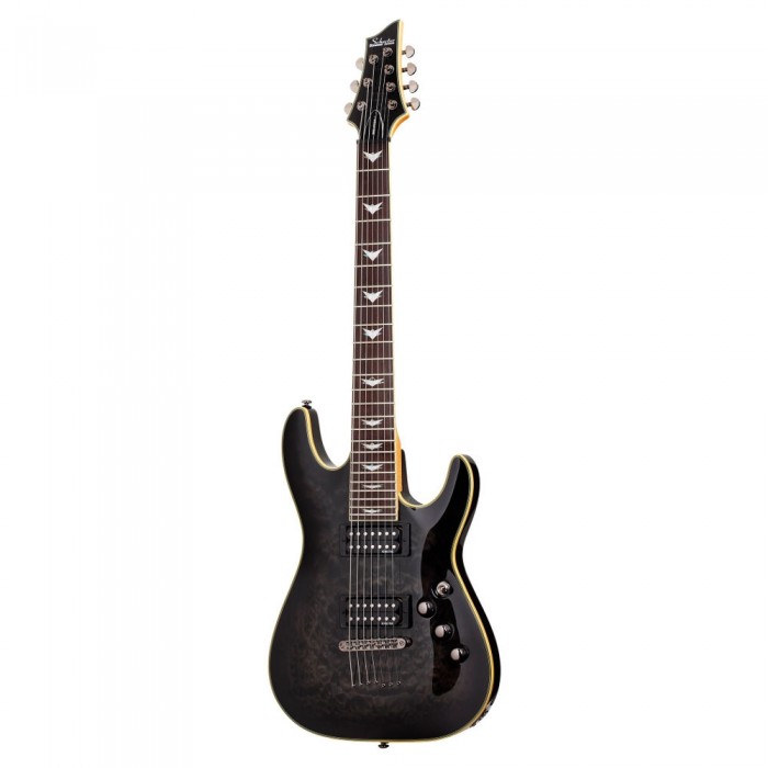 Schecter Omen Extreme 7 Telli Elektro Gitar (See-Thru Black)