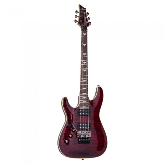 Schecter Omen Extreme-FR Solak Elektro Gitar (Black Cherry)