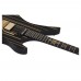 Schecter Synyster Custom FR Elektro Gitar (Gloss Black & Gold Stripes)