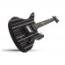 Schecter Synyster Custom-S FR Elektro Gitar (Gloss Black & Silver Pin Stripes)