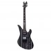Schecter Synyster Custom-S FR Elektro Gitar (Gloss Black & Silver Pin Stripes)