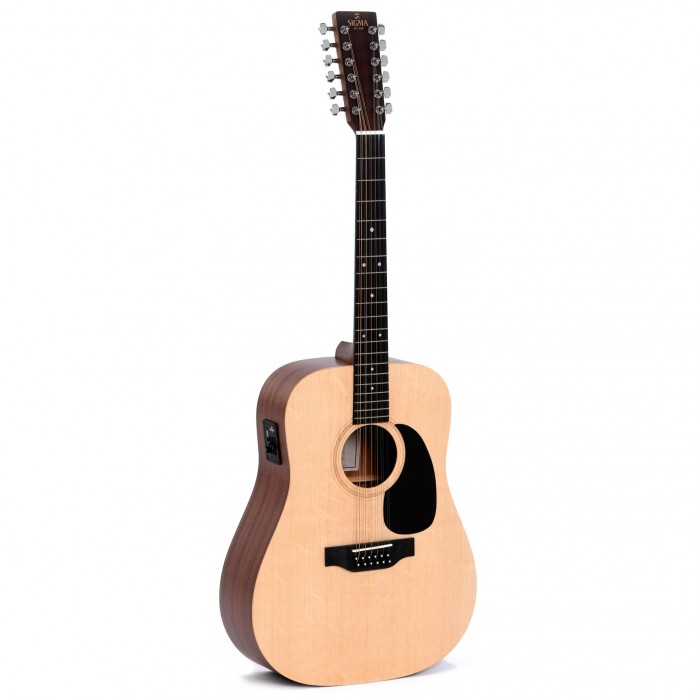 Sigma DM12E 12 Telli Elektro Akustik Gitar (Natural)