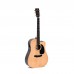Sigma DTCE Cutaway Elektro Akustik Gitar (Natural)