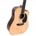 Sigma DTCE Cutaway Elektro Akustik Gitar (Natural)