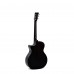 Sigma GMC-STE-BKB Cutaway Elektro Akustik Gitar (Blackburst)