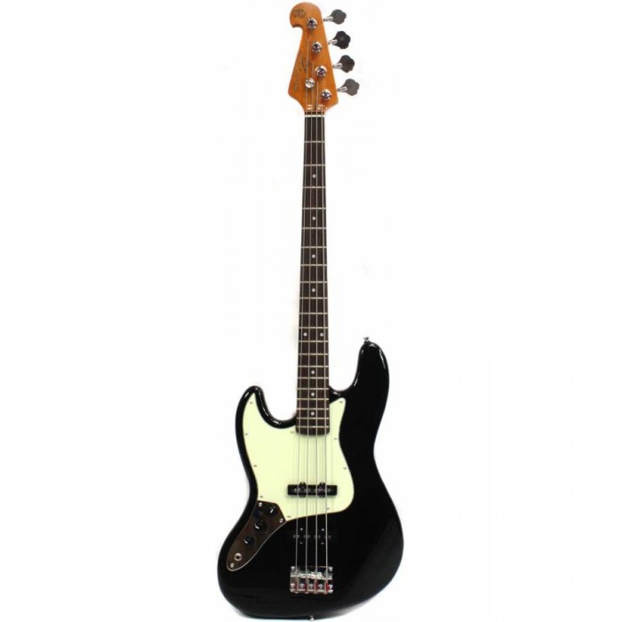 SX Jazz Kasa Solak Bas Gitar (Siyah)