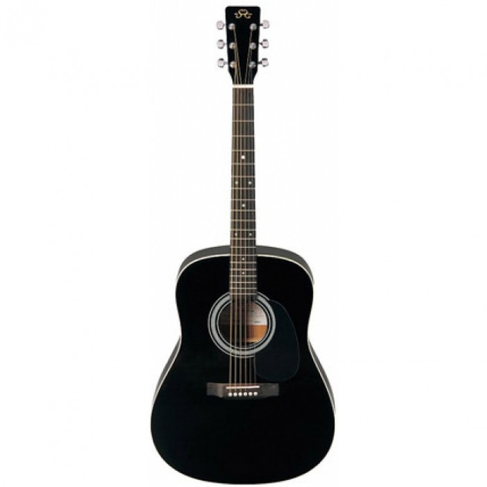 SX MD160/BK Akustik Gitar (Black)
