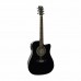 SX MD160CE/BK Elektro Akustik Gitar (Black)
