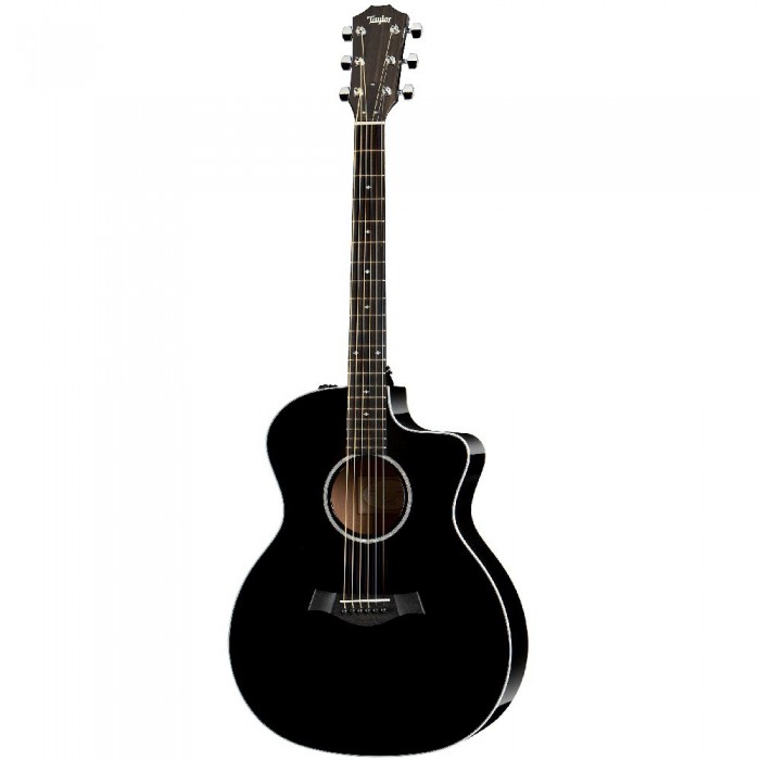 Taylor 214ce Deluxe Elektro Akustik Gitar (Siyah)