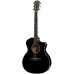 Taylor 214ce Deluxe Elektro Akustik Gitar (Siyah)