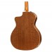 Taylor 214ce-FS DLX Elektro Akustik Gitar (Natural)