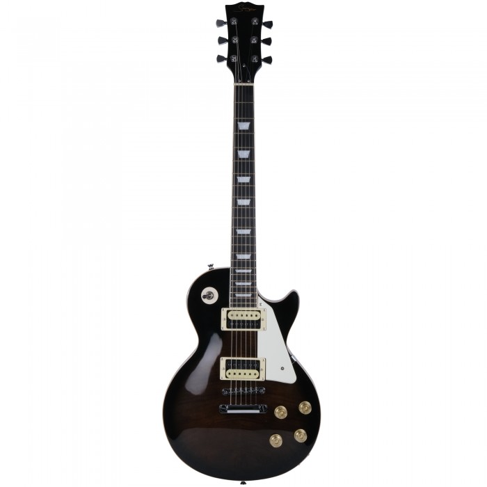 Vines Music L-G9-P1-B-BK Elektro Gitar