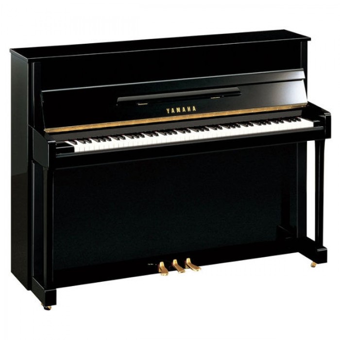 Yamaha B2E Silent Akustik Duvar Piyanosu (Parlak Siyah)
