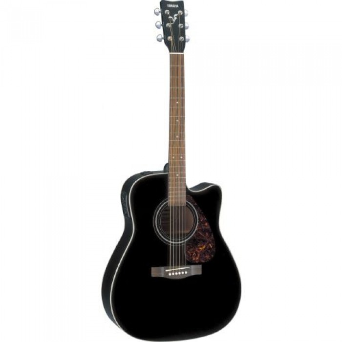 Yamaha FX370CBL Elektro Akustik Gitar (Siyah)