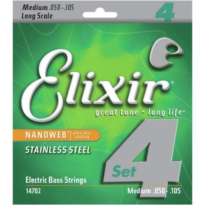 Elixir 50-105 Bas 4 Telli (14702)