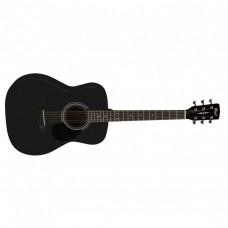 AKUSTİK GİTAR  SİYAH, FOLK, KASA, LADİN KAPAK