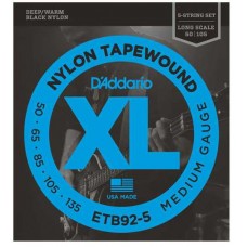 BAS GİTAR TEL SETİ, 5 TELLİ , XL SERİSİ, 