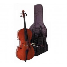 CELLO 1/2 SCALE +KILIF+YAY, KARARTILMIŞ AKÇAAĞAÇ B