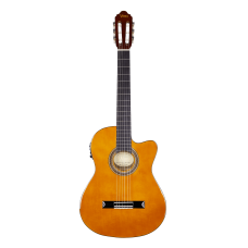 ELEKTRO KLASİK GİTAR SAP ÇELİKLİ 4/4 NATUREL