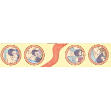 GİTAR ASKISI 50MM BEATLES-YELLOW SUBMARINE