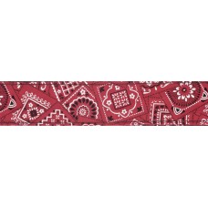 GİTAR ASKISI DOKUMA 50MM KIRMIZI BANDANA