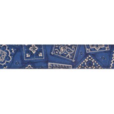 GİTAR ASKISI DOKUMA 50MM MAVİ BANDANA