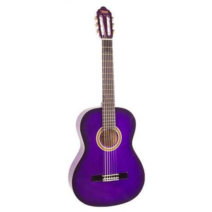 KLASİK GİTAR SAP ÇELİKLİ 1/2 MOR SUNBURST