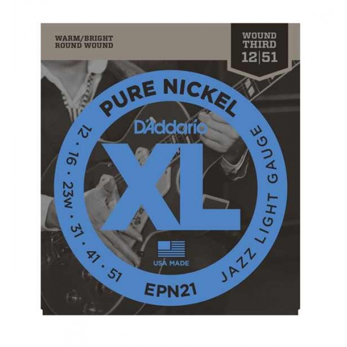 SET ELEC GTR NICKEL JAZZ LITE