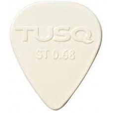 TUSQ Pick 0.68mm White 6 Pack Bright Tone (PENA)