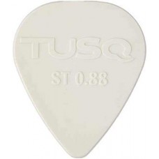 TUSQ Pick 0.88mm White 6 Pack Bright Tone (PENA)